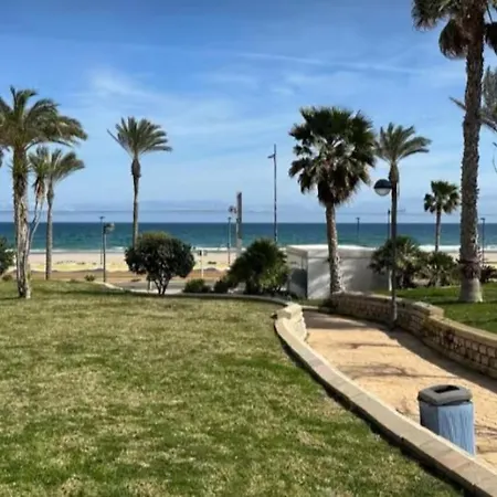 In One Ground Floor With Terrace Next To Sea Apartment *